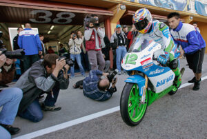 SPAIN VALENCIA MOTORCYCLE GRAND PRIX LUETHI